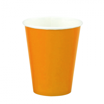 СТАКАН БУМАЖНЫЙ ОДНОРАЗОВЫЙ КРАСНЫЙ 250/280 мл |ПСПфабрик|