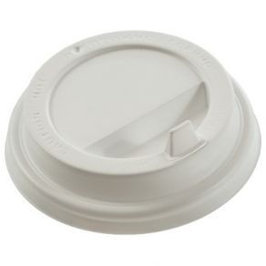 Крышка для бумажного стакана d80 мм, белая |ПСПфабрик|Минск|