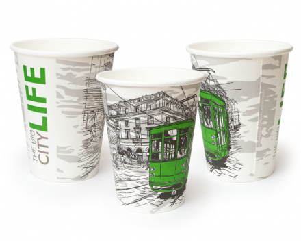 Стакан бумажный 300мл Big Sity Life 50/1000 Papperskopp РФ - арт.188219