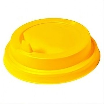 Крышка для бумажного стакана d90 мм, белая |ПСПфабрик|