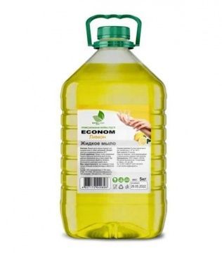 Средство для мытья посуды "Ecoline" Лимон бутылка ПЭТ 5л РФ - арт.188482