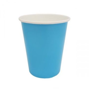 СТАКАН БУМАЖНЫЙ ОДНОРАЗОВЫЙ КРАСНЫЙ 250/280 мл |ПСПфабрик|