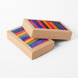 Сахар "Радуга" 100шт в крафт.упак. 5 г. (ст.), 16уп/кор (бум - глянец) - арт.188566