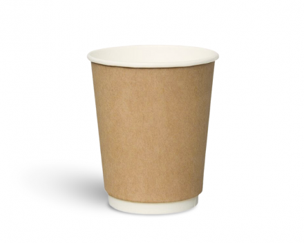 СТАКАН БУМАЖНЫЙ 2-слойный, Крафт, 250/280 мл.  |ПСПфабрик|