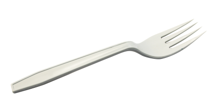 Вилка 180мм, белая эко (БИОполимер) 20шт/уп. 1000шт/кор РФ - арт.188557