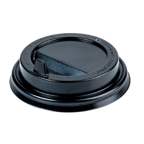 Крышка для бумажного стакана d80 мм, черная |ПСПфабрик|Минск|