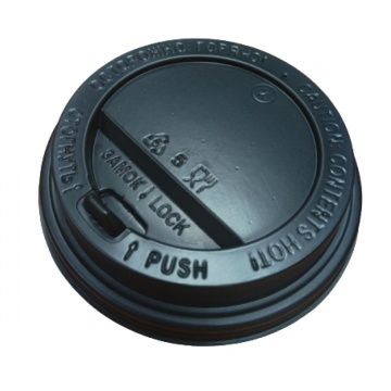 Крышка d 80 мм с клапаном ЧЕРНАЯ (УК-80К)100/2000кор., РБ - арт.186643