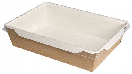 Одноразовая картонная упаковка для супов, каш, салатов