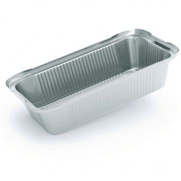 Контейнер алюминиевый SP64L 218*155*40мм 960мл + крышка алюм/картон 1200шт/кор - арт.187095 + 187097