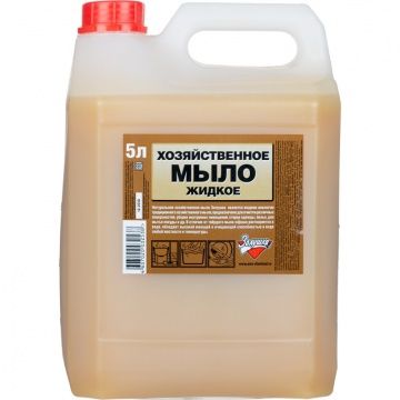 Мыло жидкое хозяйственное "Золушка", канистра, 5000 мл