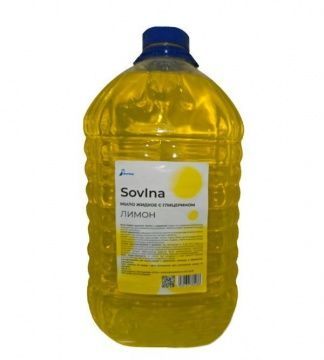 Мыло жидкое "Sovina" Лимон, бутылка ПЭТ, 5л РФ - арт.188521